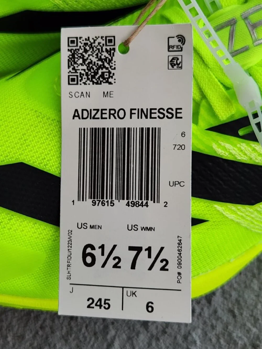 Adidas Adizero Finesse Running Spikes Neon IG2018 New Men's 6.5 (women 7.5W)